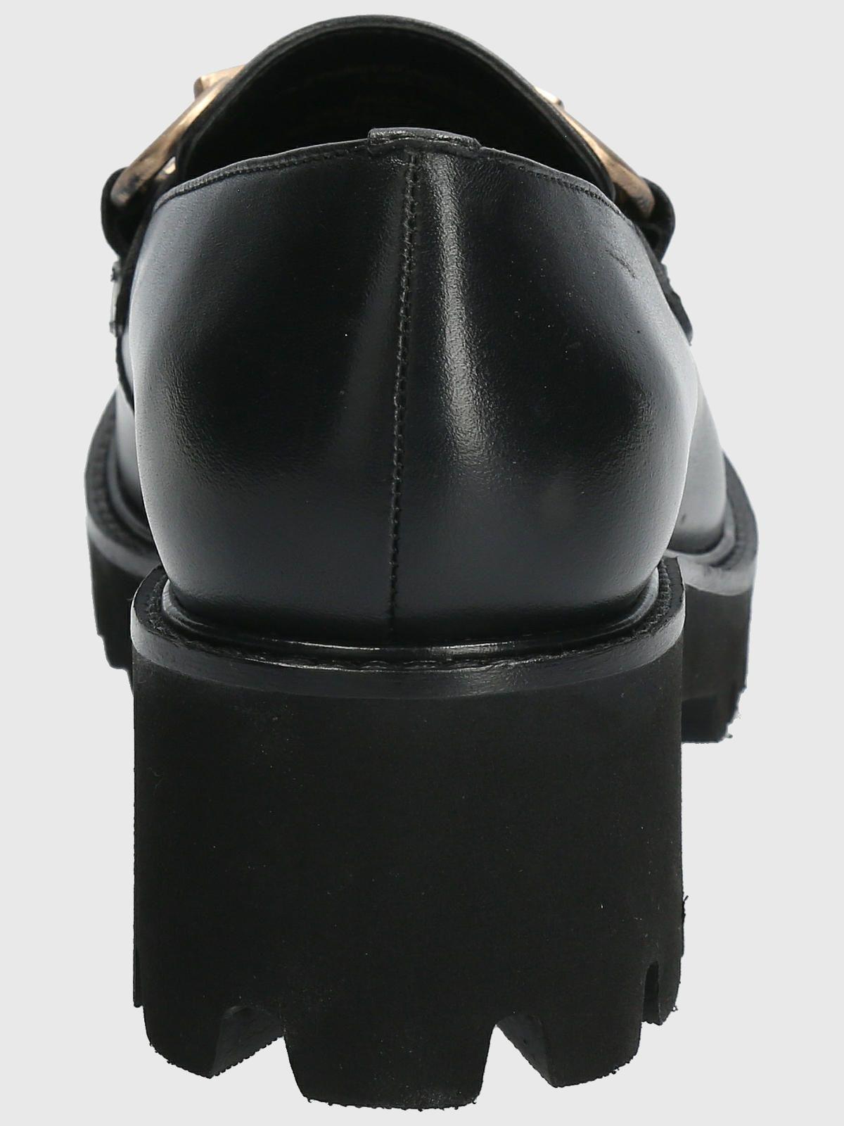 Mocasín Cuero Mujer Lani Negro-6