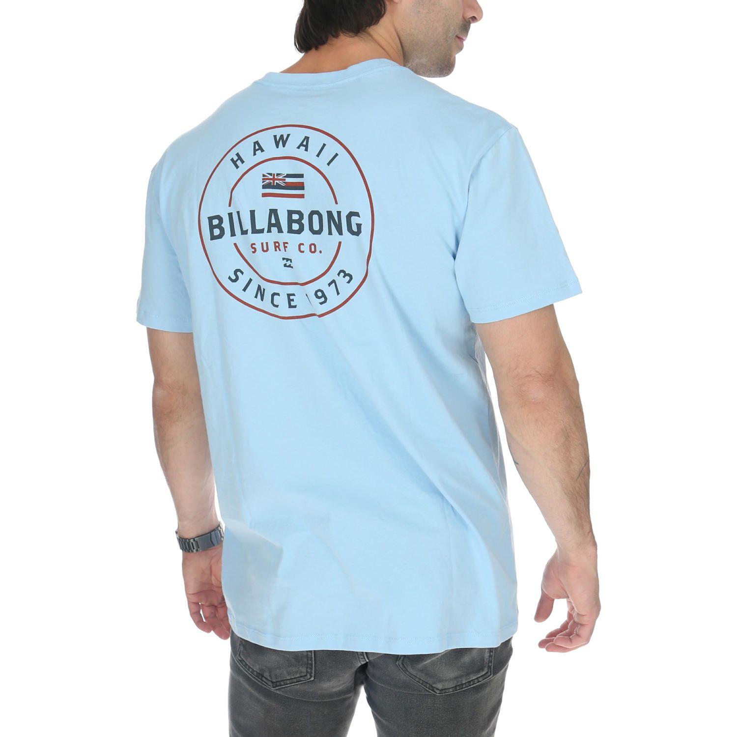 Polera M/C Hombre Basis Hi Azul-2