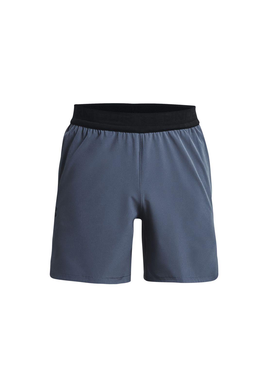 Short Training Peak Woven Gris Hombre-0