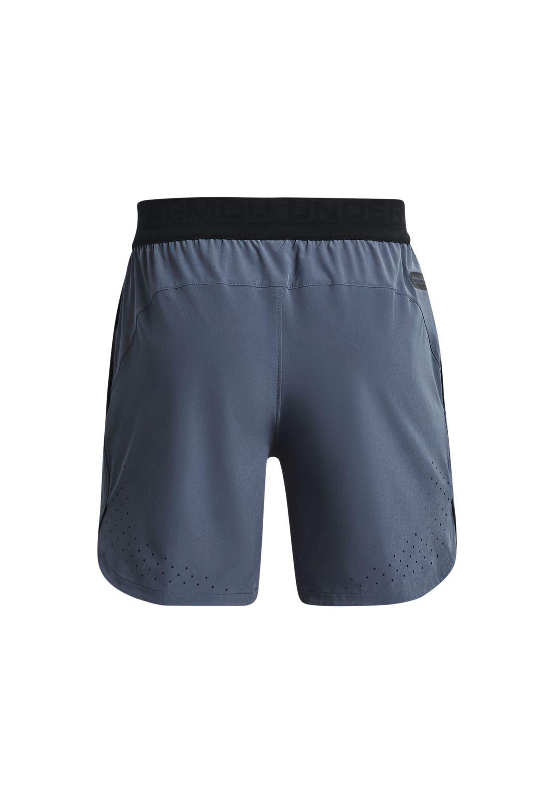 Short Training Peak Woven Gris Hombre-1