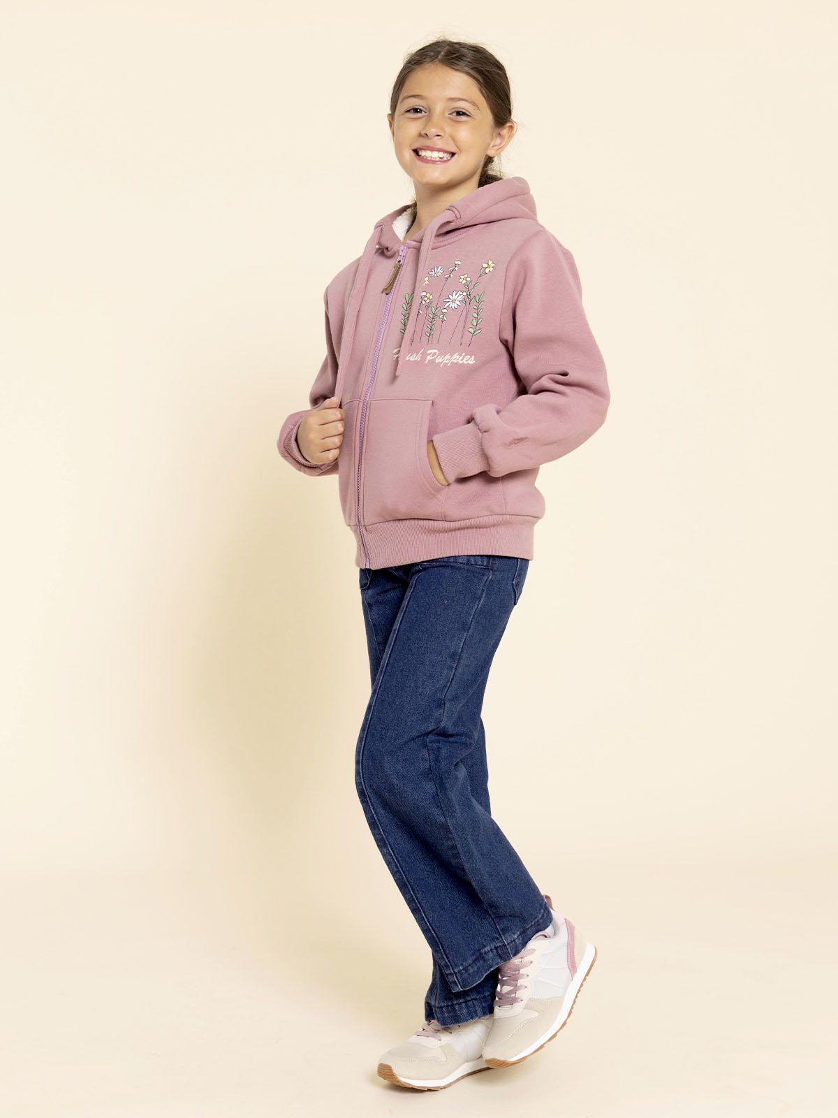 Zapatilla Cuero Janet-K Niña Beige-3