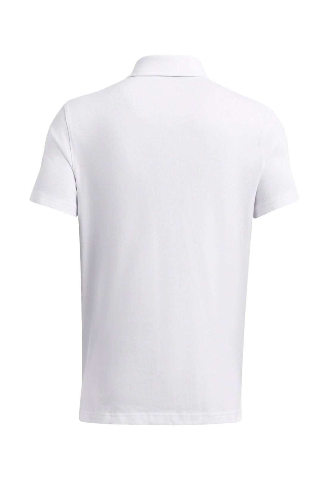Polo UA Icon para hombre Blanco-1