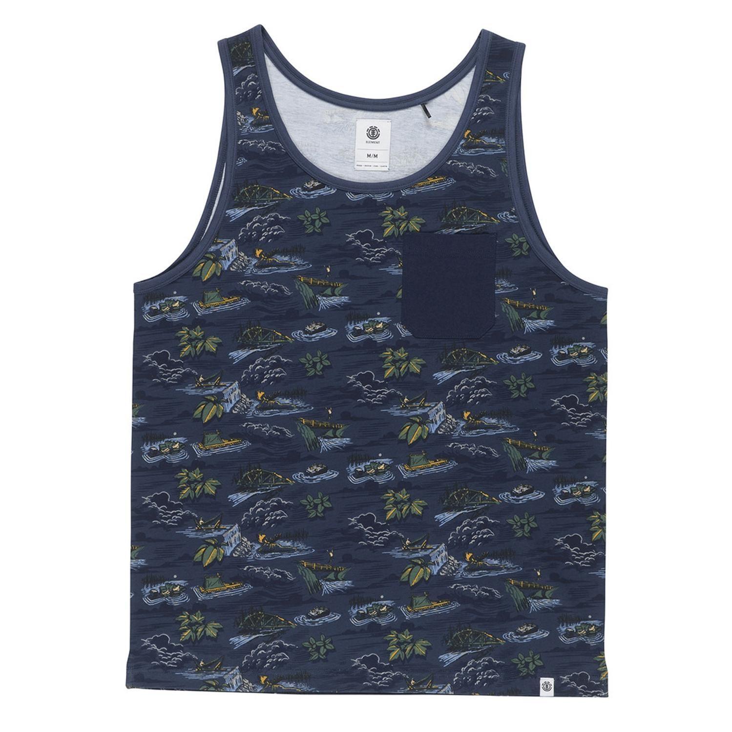 Polera S/M Hombre Taco Azul Element-0