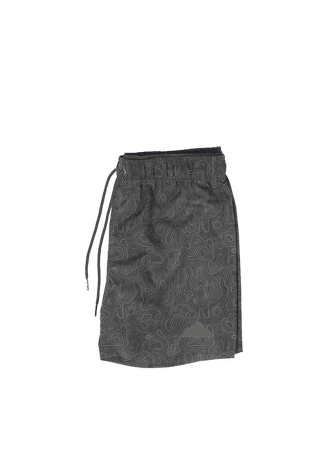 Traje De Bano Hombre Fdtn Swim Trunk Negro-0