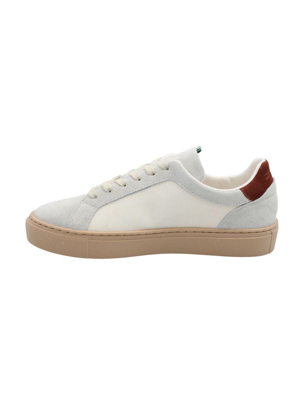 Zapatilla Cuero Mujer Tifón Blanco-0