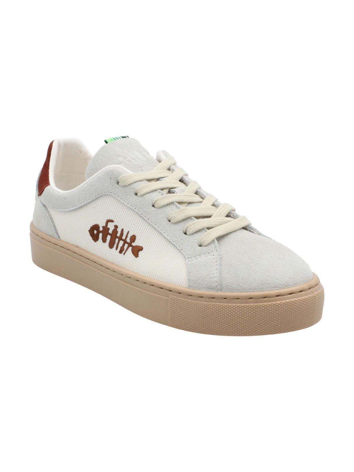 Zapatilla Cuero Mujer Tifón Blanco-4