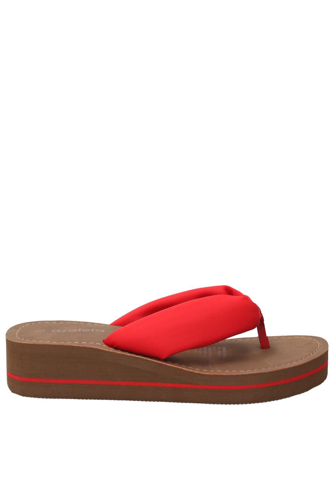 Hawaiana Rhoda Rojo Mujer-2
