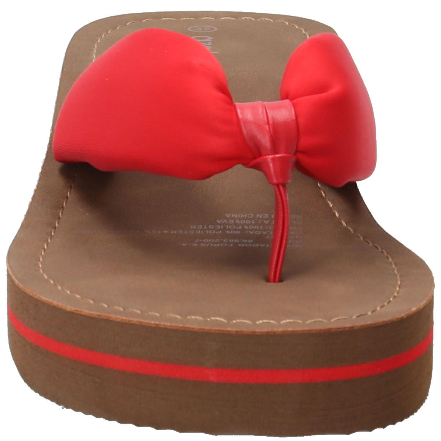 Hawaiana Rhoda Rojo Mujer-3