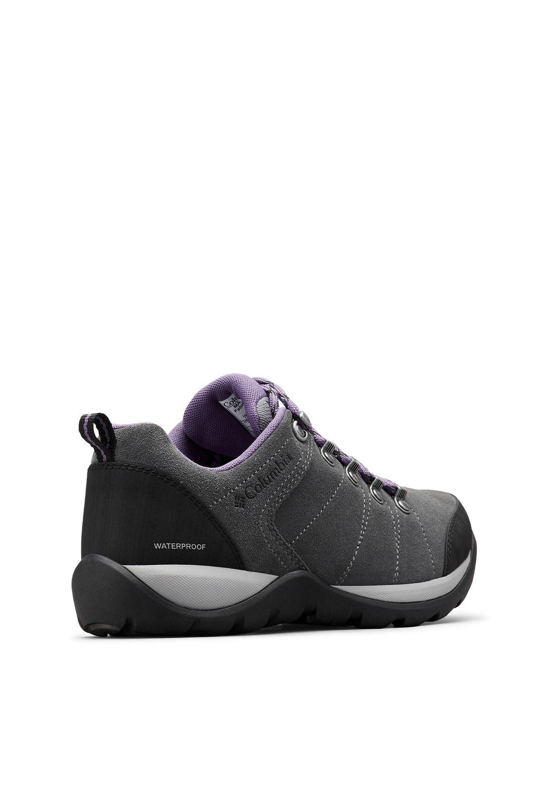 Zapatilla Fire Venture Suede II Waterprood Grafito-1