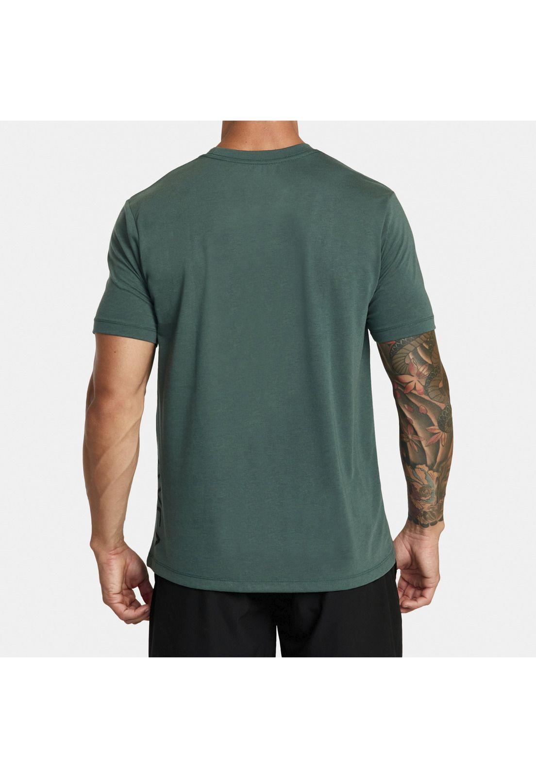Polera M/C 2X M Tees Verde Hombre-1