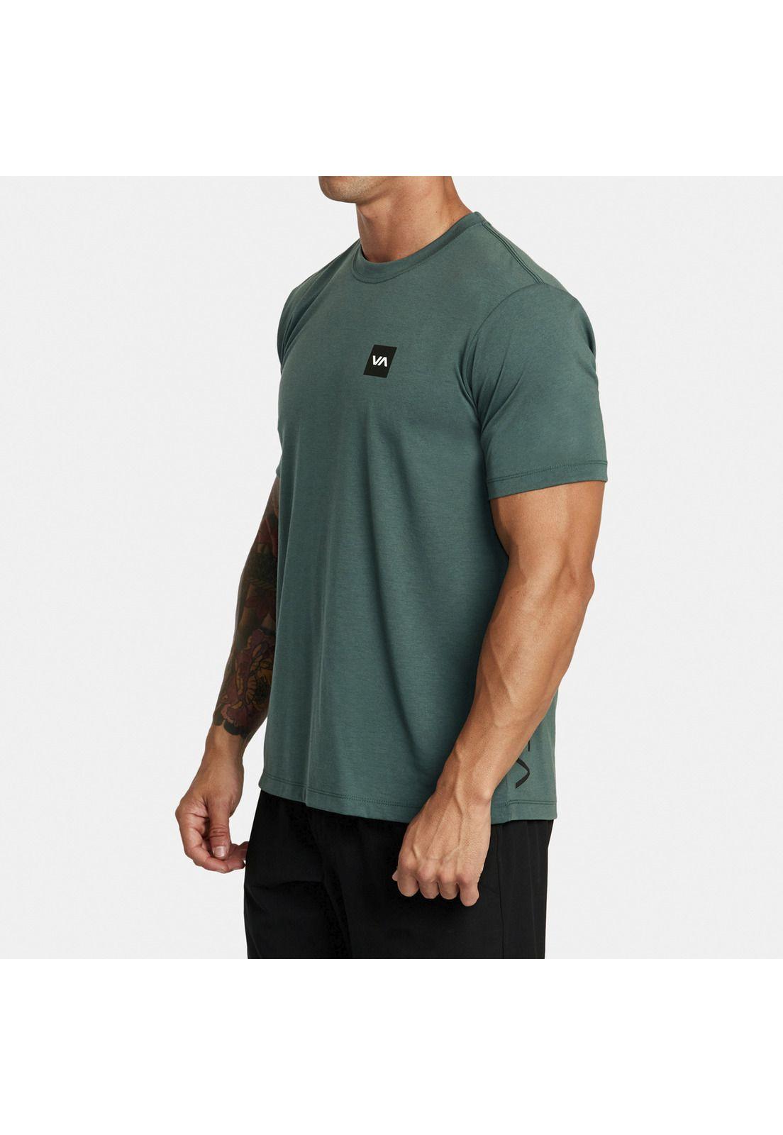 Polera M/C 2X M Tees Verde Hombre-3