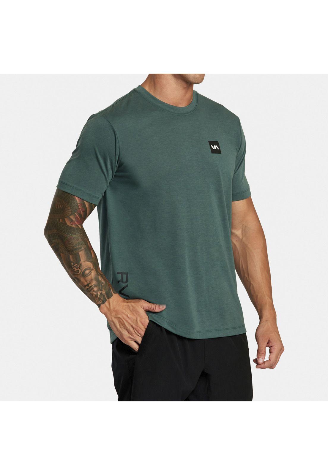 Polera M/C 2X M Tees Verde Hombre-4