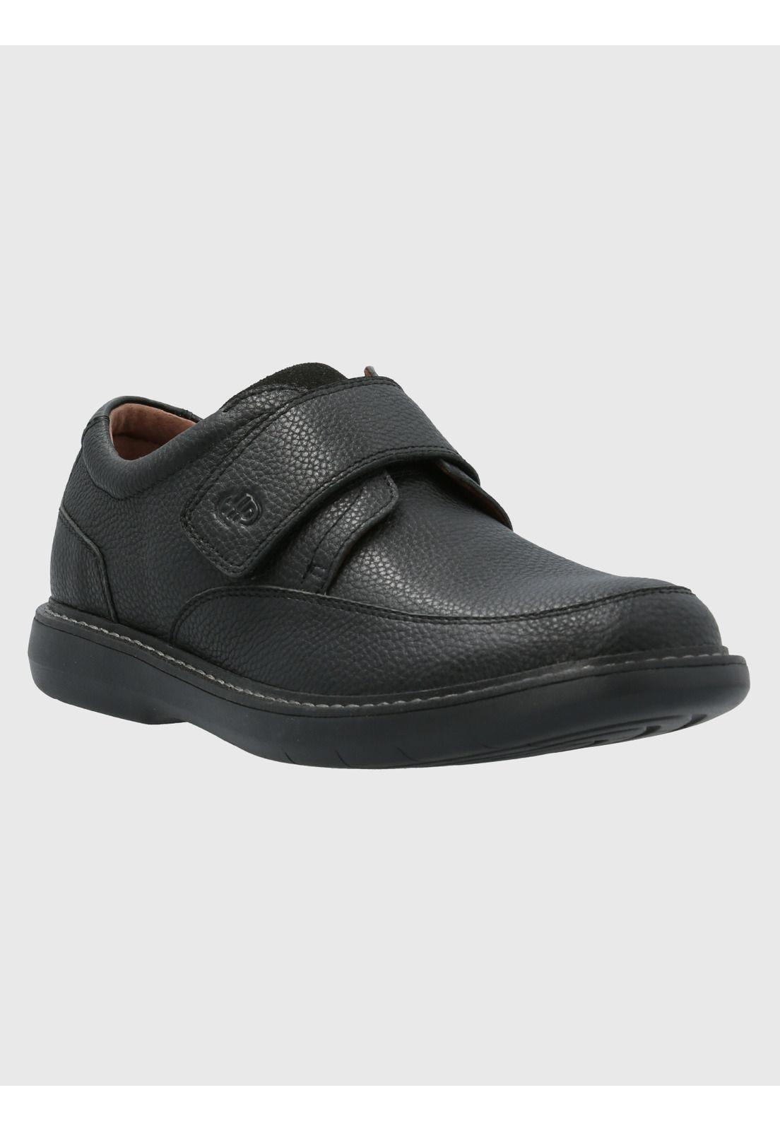 Zapato Cuero Hombre Iowa Negro-0