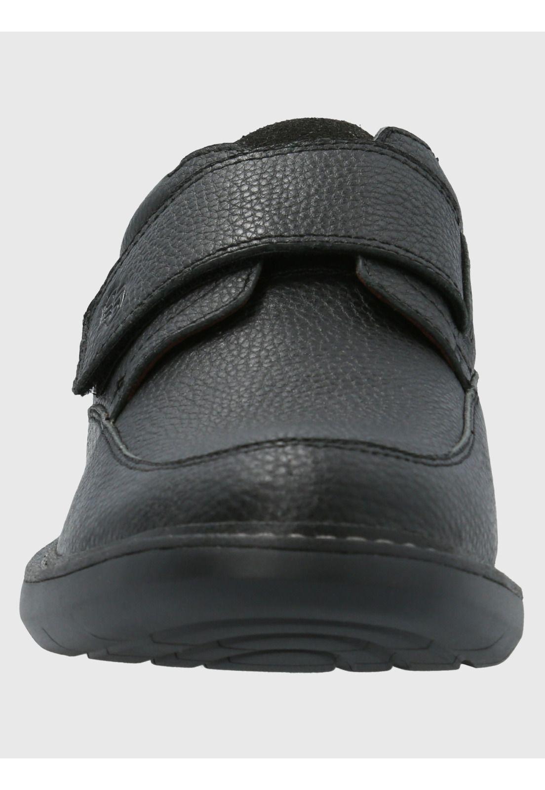 Zapato Cuero Hombre Iowa Negro-3