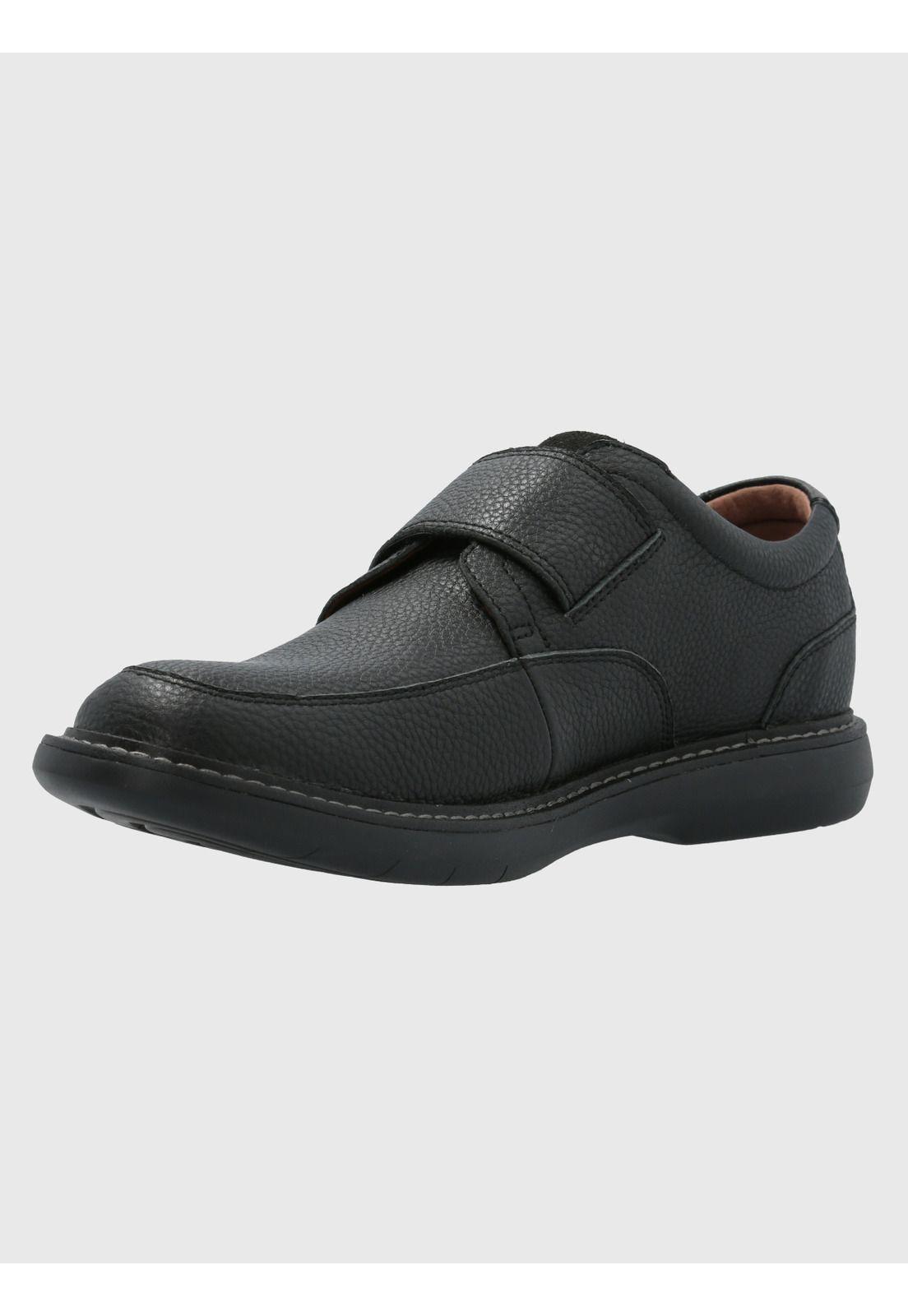 Zapato Cuero Hombre Iowa Negro-5