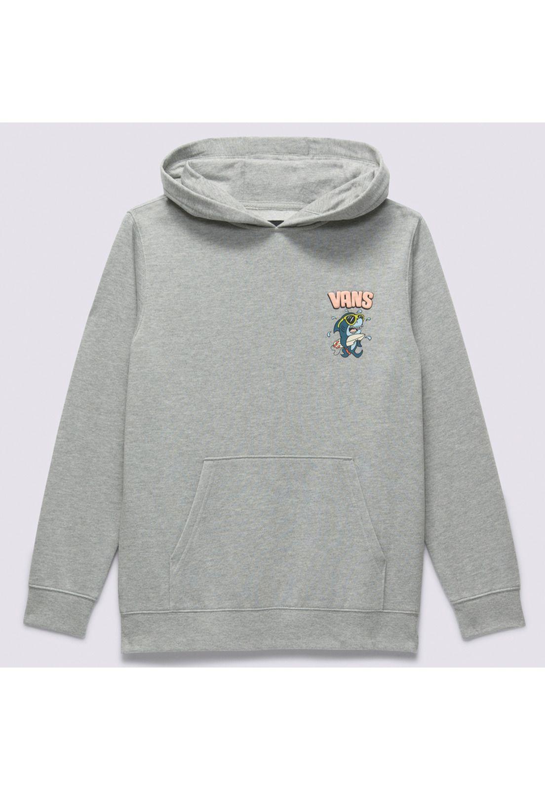 Polerón Niño Surf Shark Po Cement Heather-4