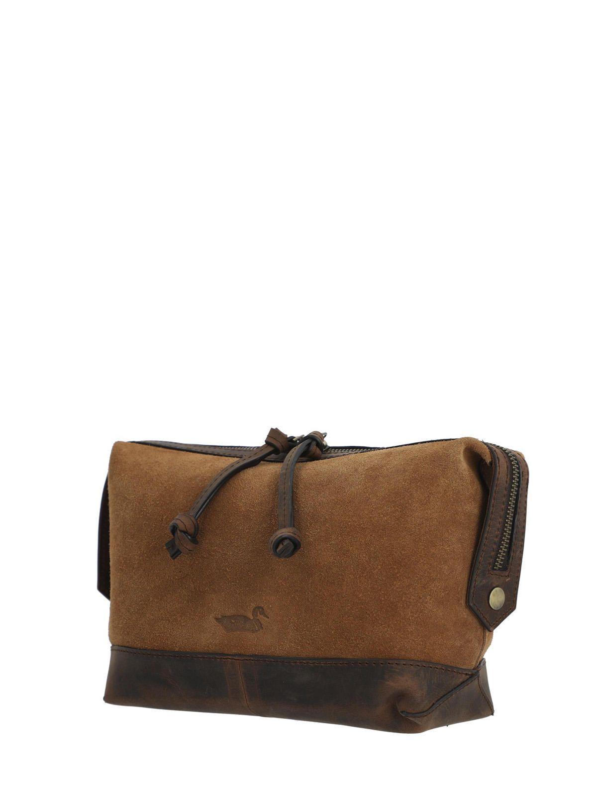 Neceser Cuero Hombre Sz Shaw Toiletry Tan-1