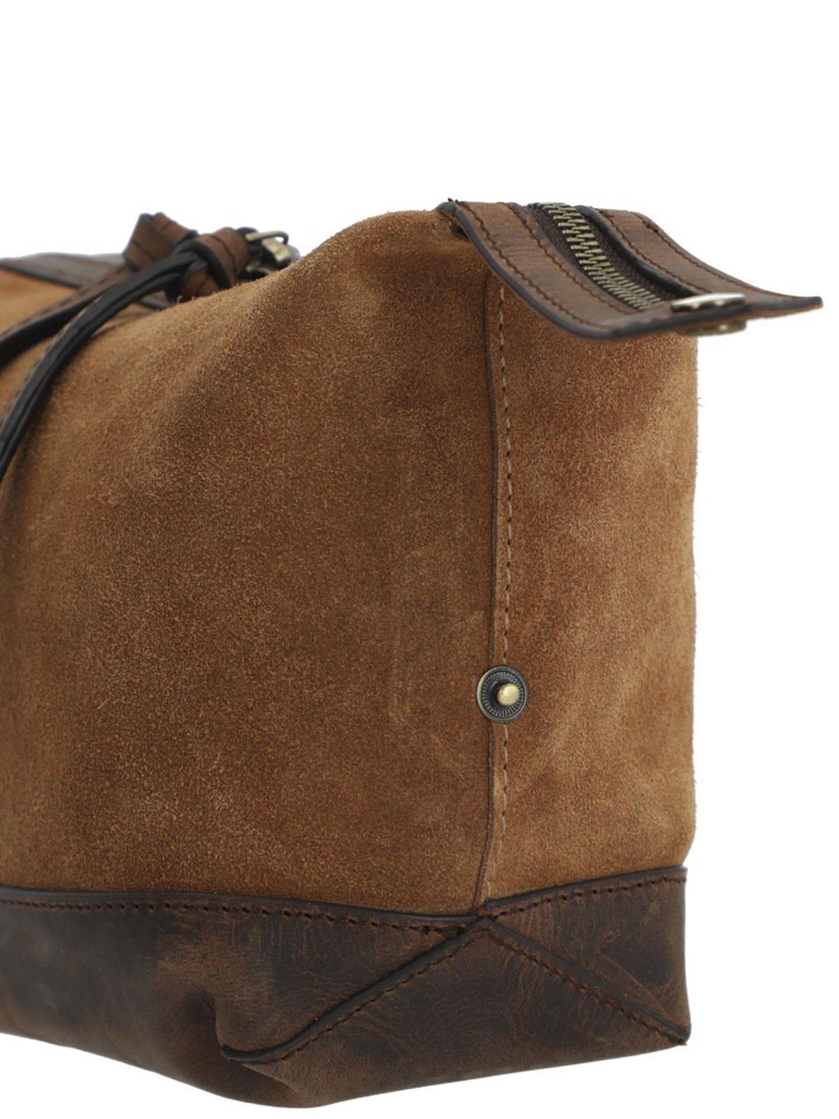 Neceser Cuero Hombre Sz Shaw Toiletry Tan-4