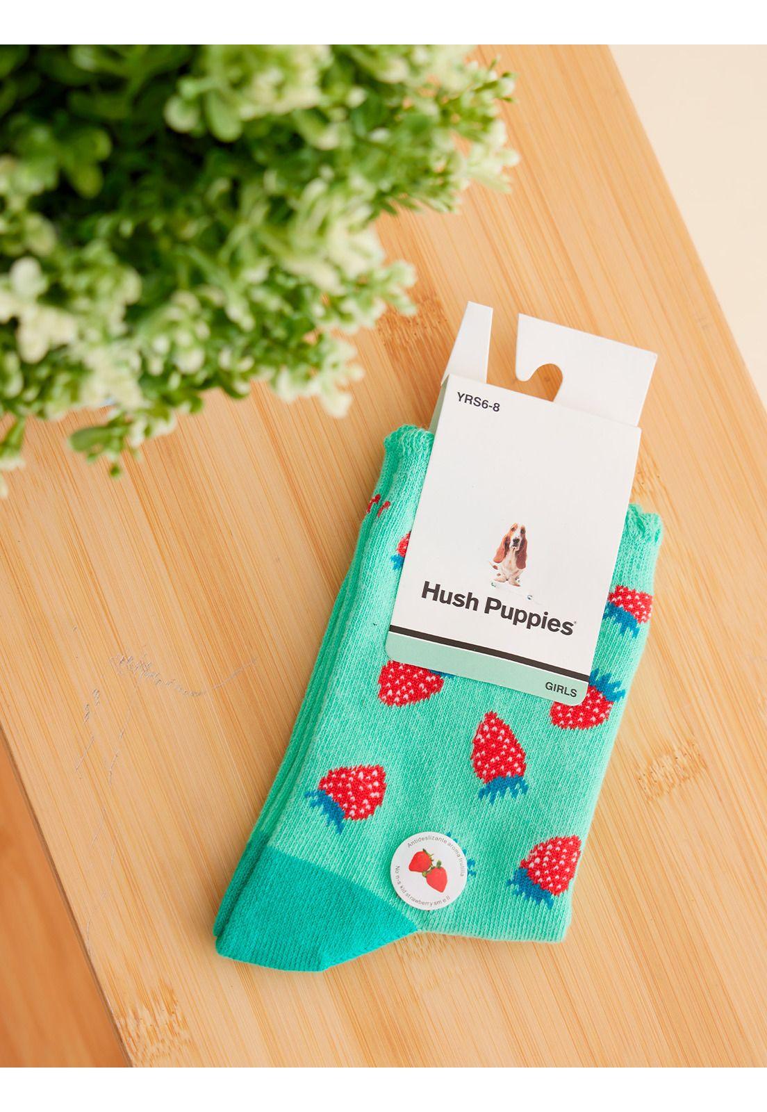 Calcetin Turquesa St Strawberry Niña-2