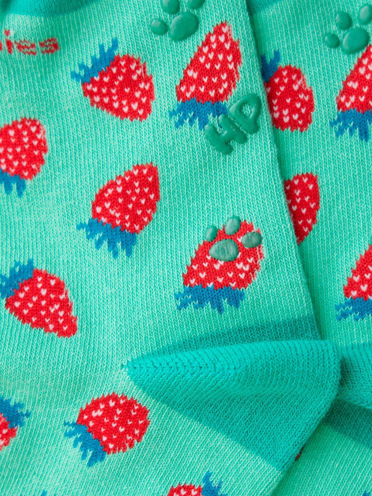 Calcetin Turquesa St Strawberry Niña-1