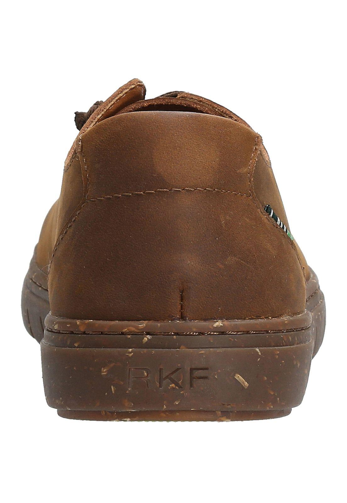 Zapatilla Cuero Hombre Posselt Café Oscuro-6