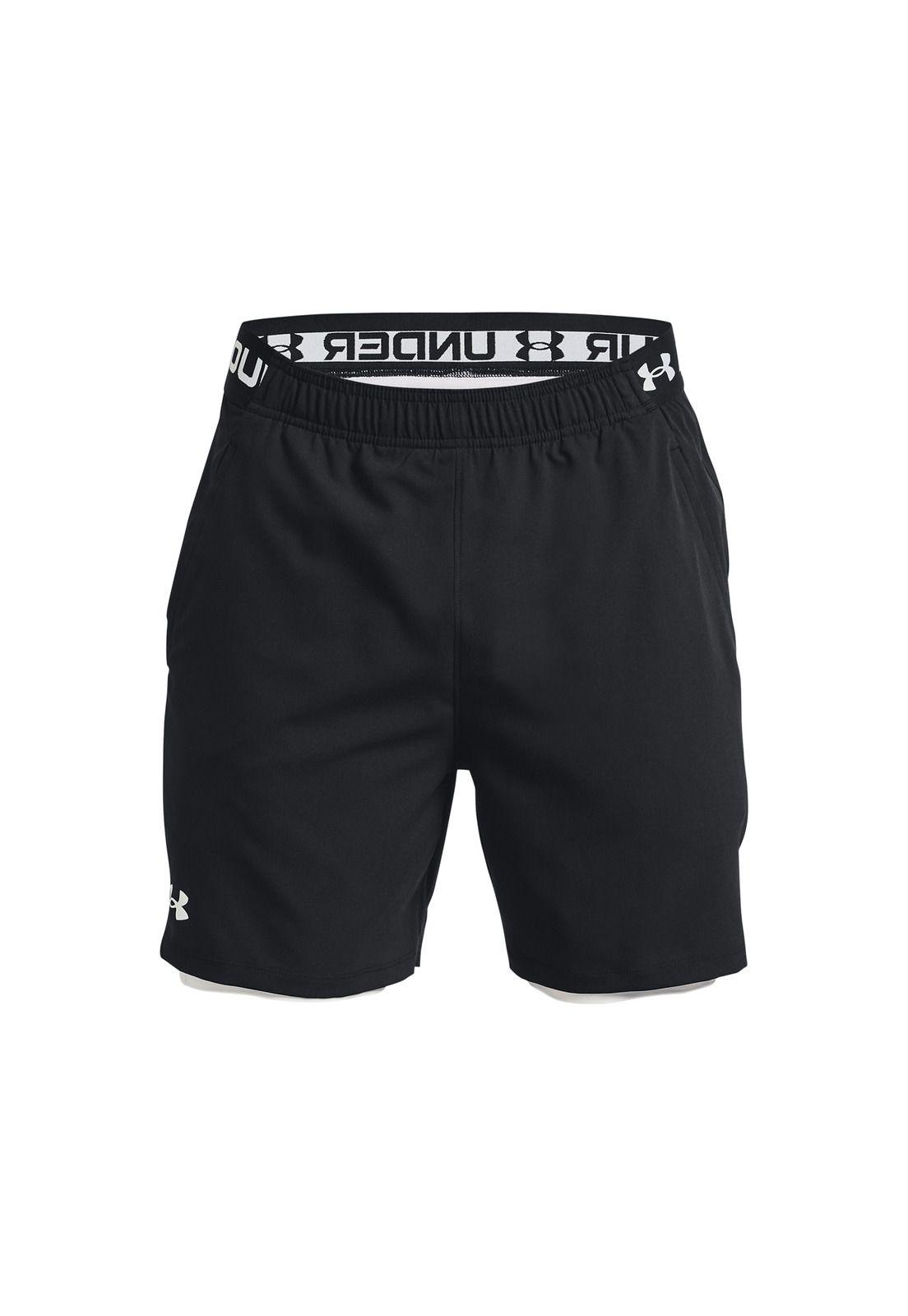 Shorts 2 en 1 UA Vanish para hombre Negro-0