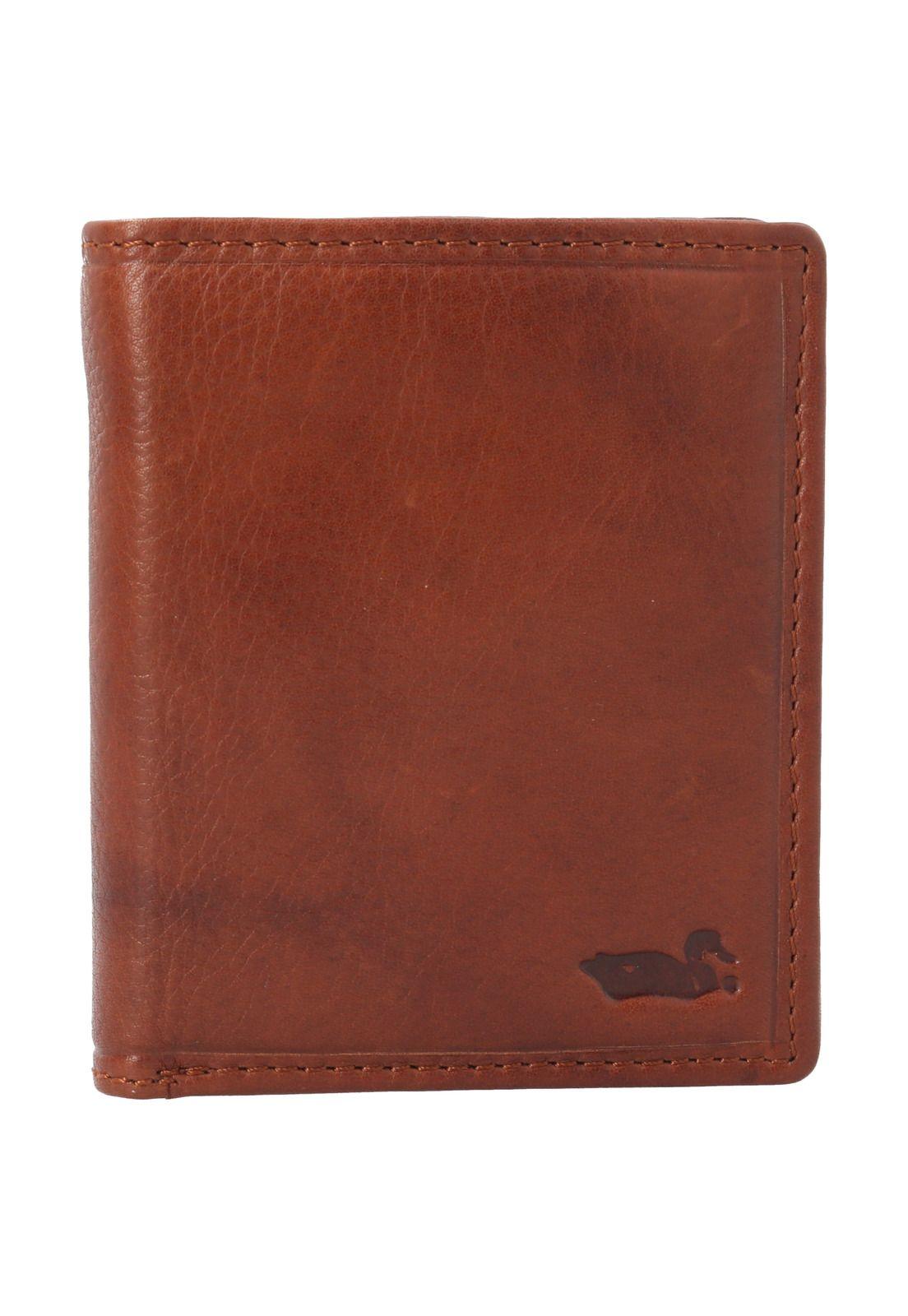 Billetera Cuero Hombre AQ Triple Café-0