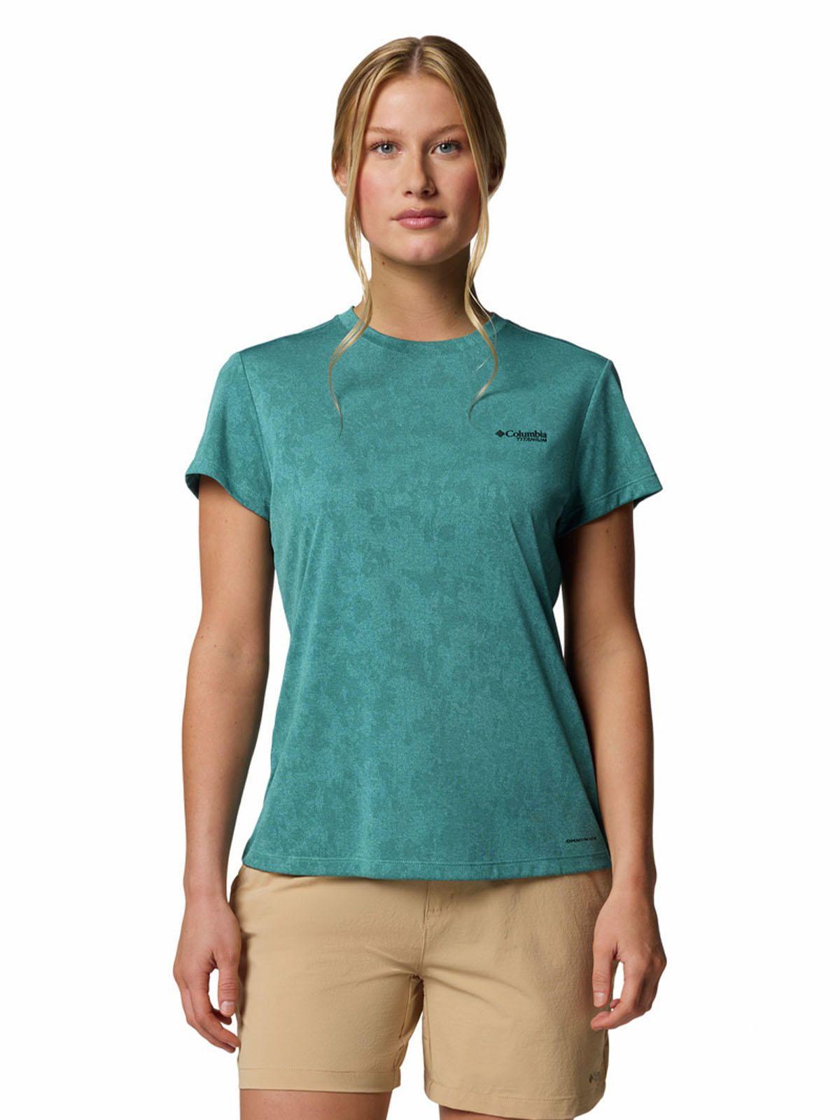 Polera Manga Corta Mujer Bluebird Canyon Azul-0