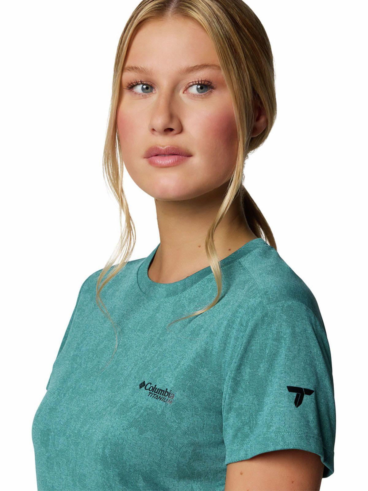 Polera Manga Corta Mujer Bluebird Canyon Azul-3