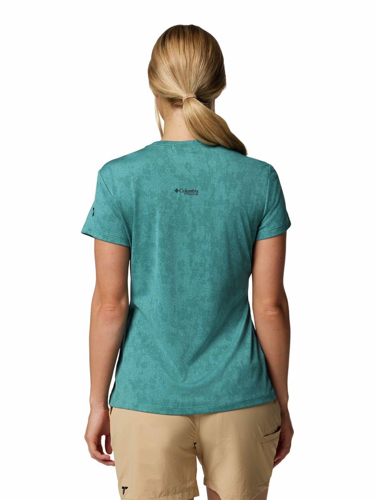 Polera Manga Corta Mujer Bluebird Canyon Azul-4