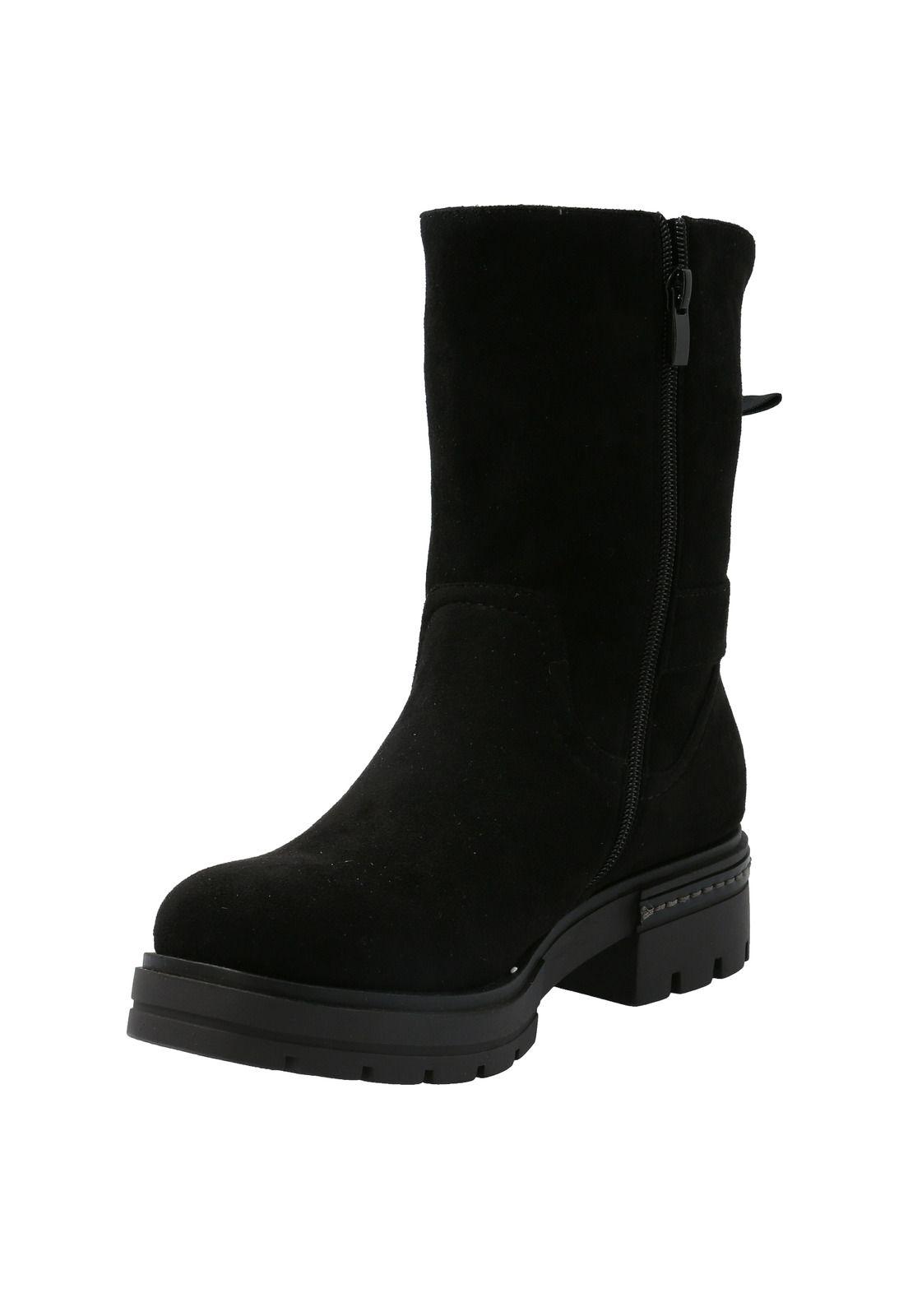 Botin Mujer Bekele Negro-3