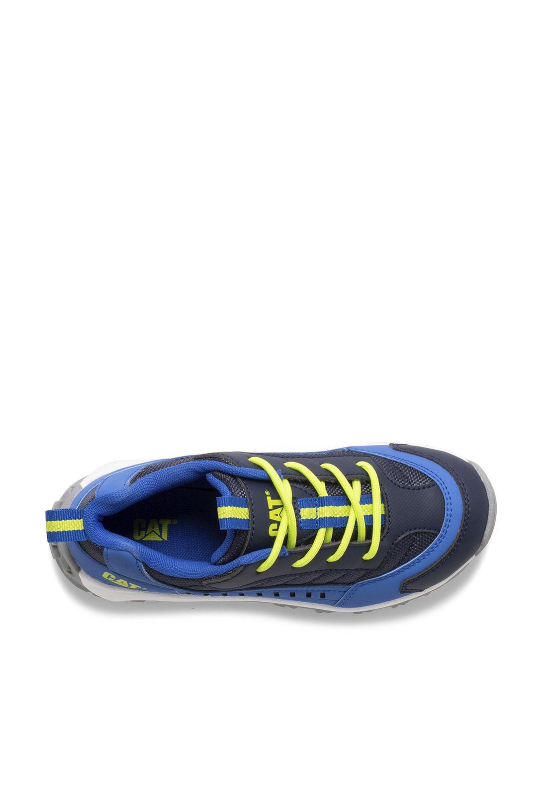 Zapatilla Cuero Niño Intruder Azul-4