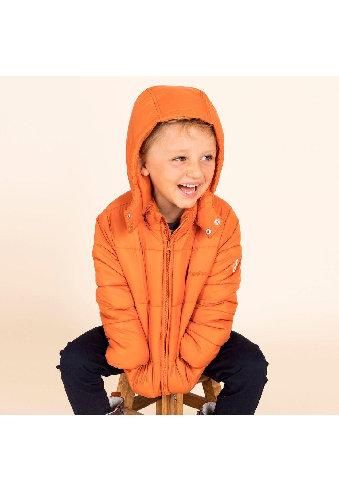 Parka Niño Campo Naranjo-2