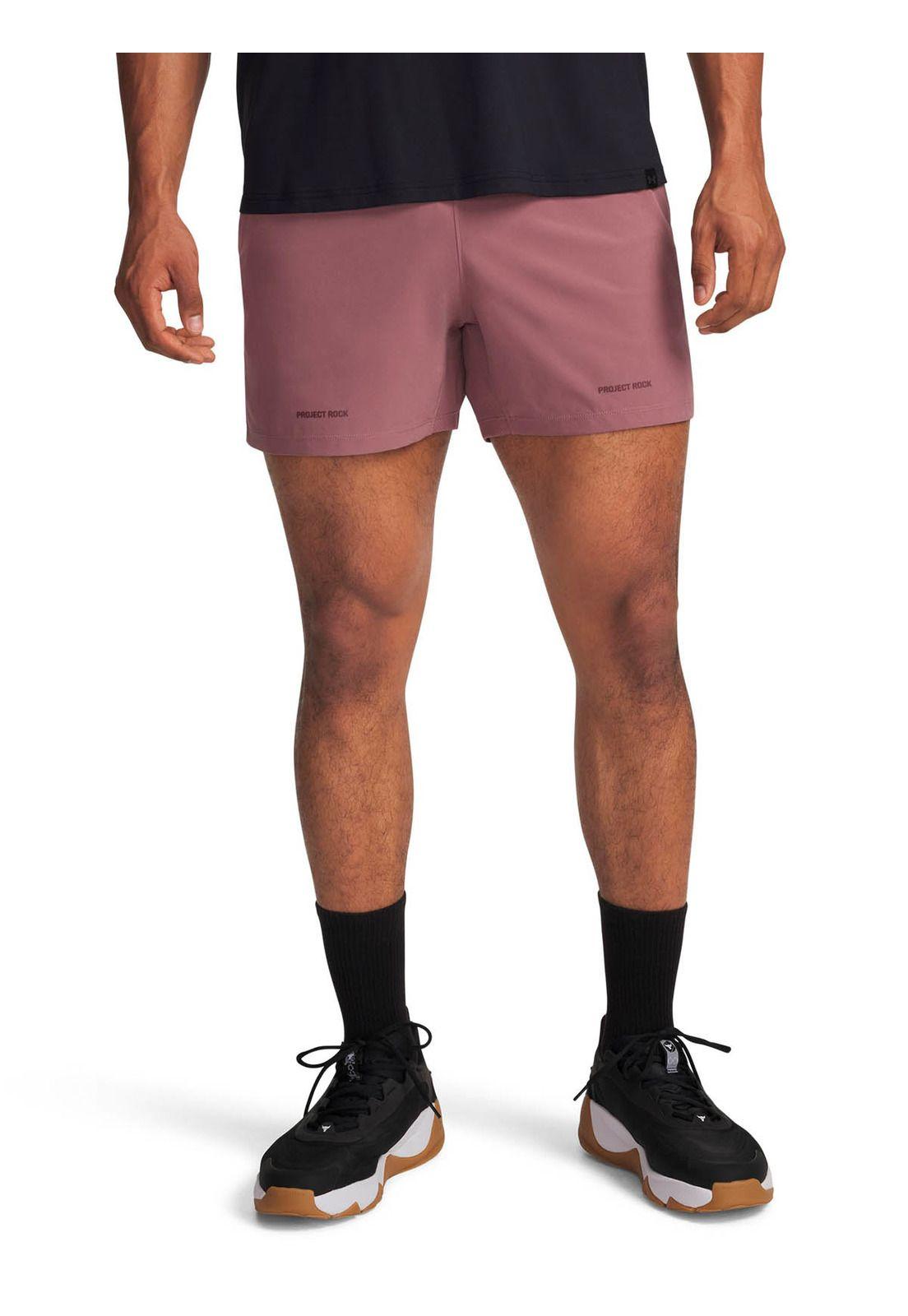 Short Training  hombre Project Rock Ultimate rojo -0