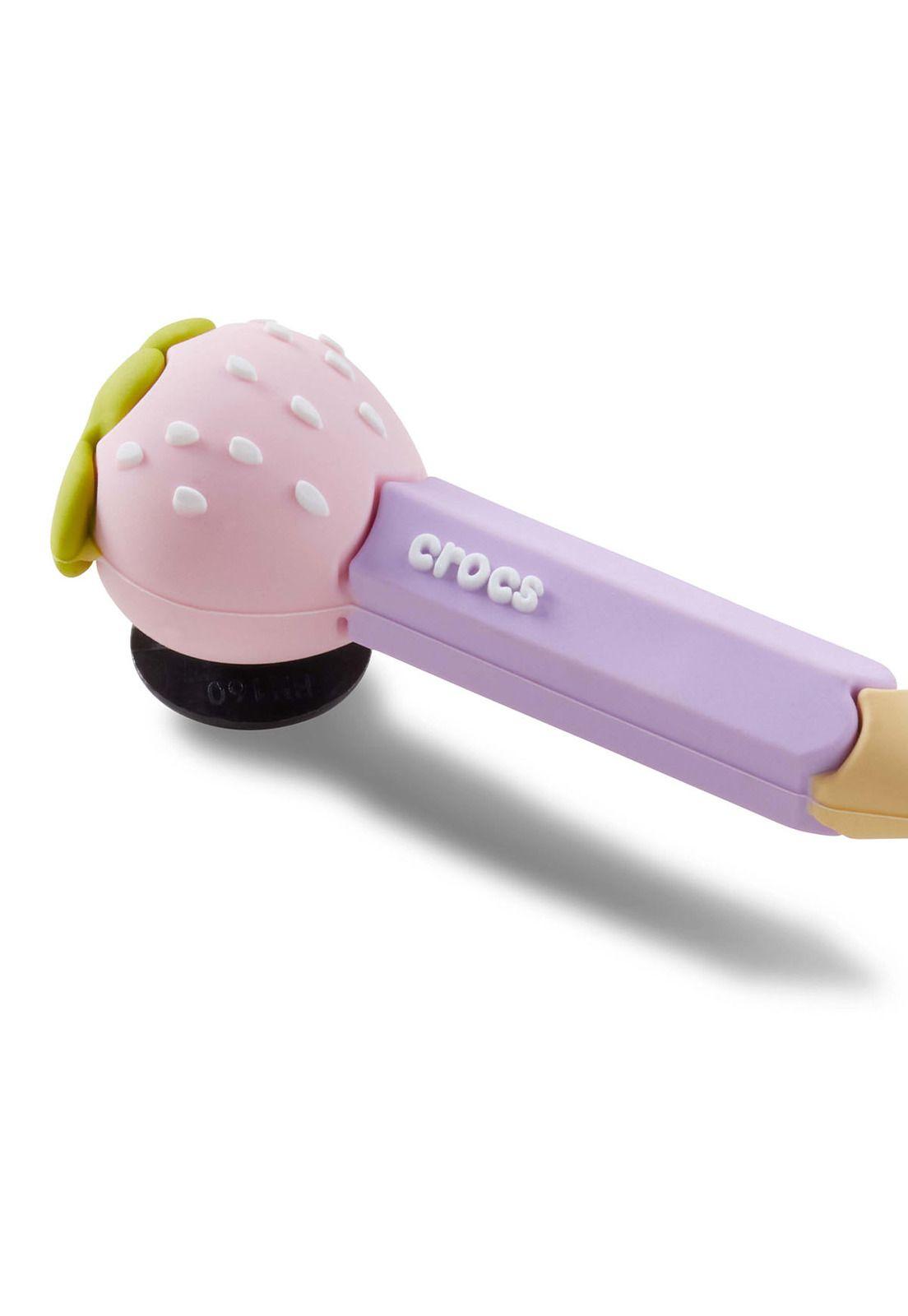 Jibbitz Crocs Lápiz de Fresa Morado-2