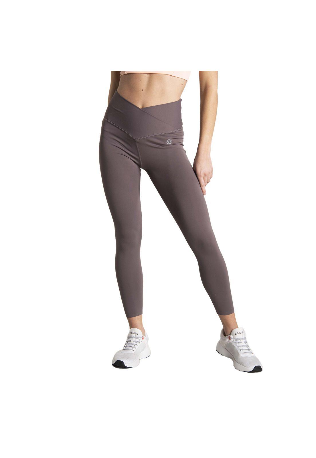 Calza Mujer Hr Long Leg Eva Café Claro-0