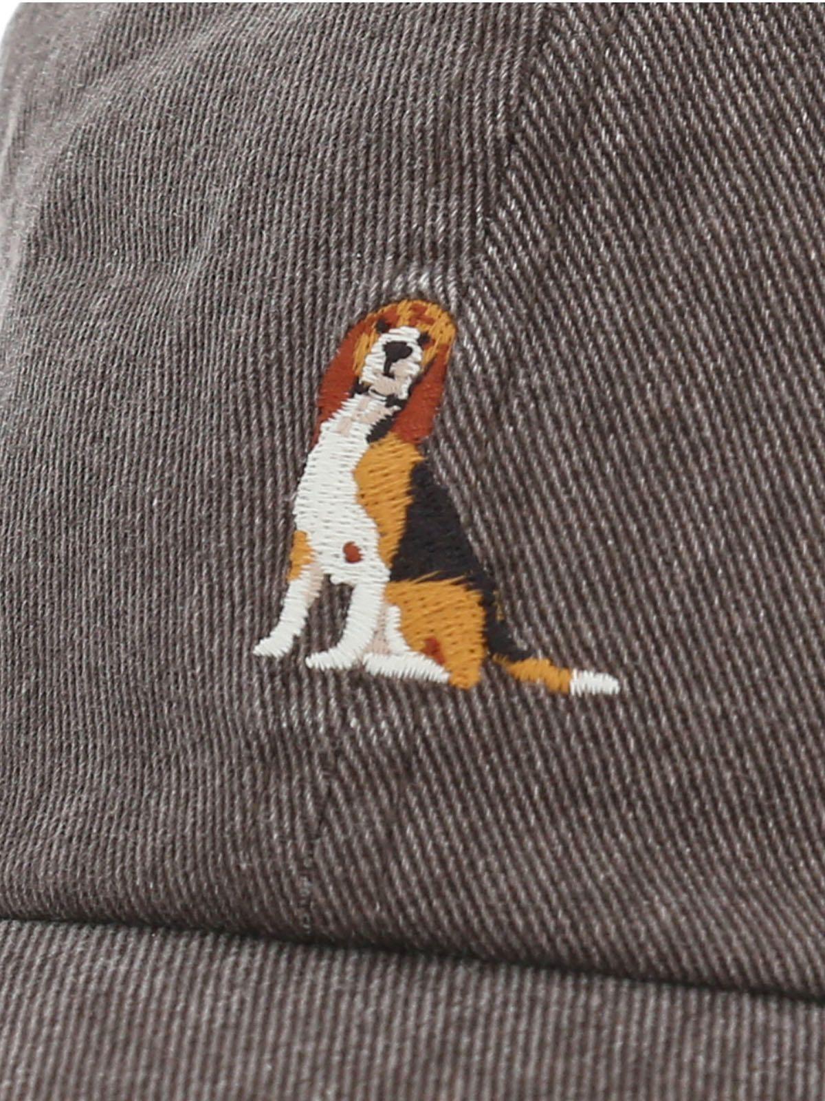 Jockey Algodon Organico Unisex Cap Beagle Café-3