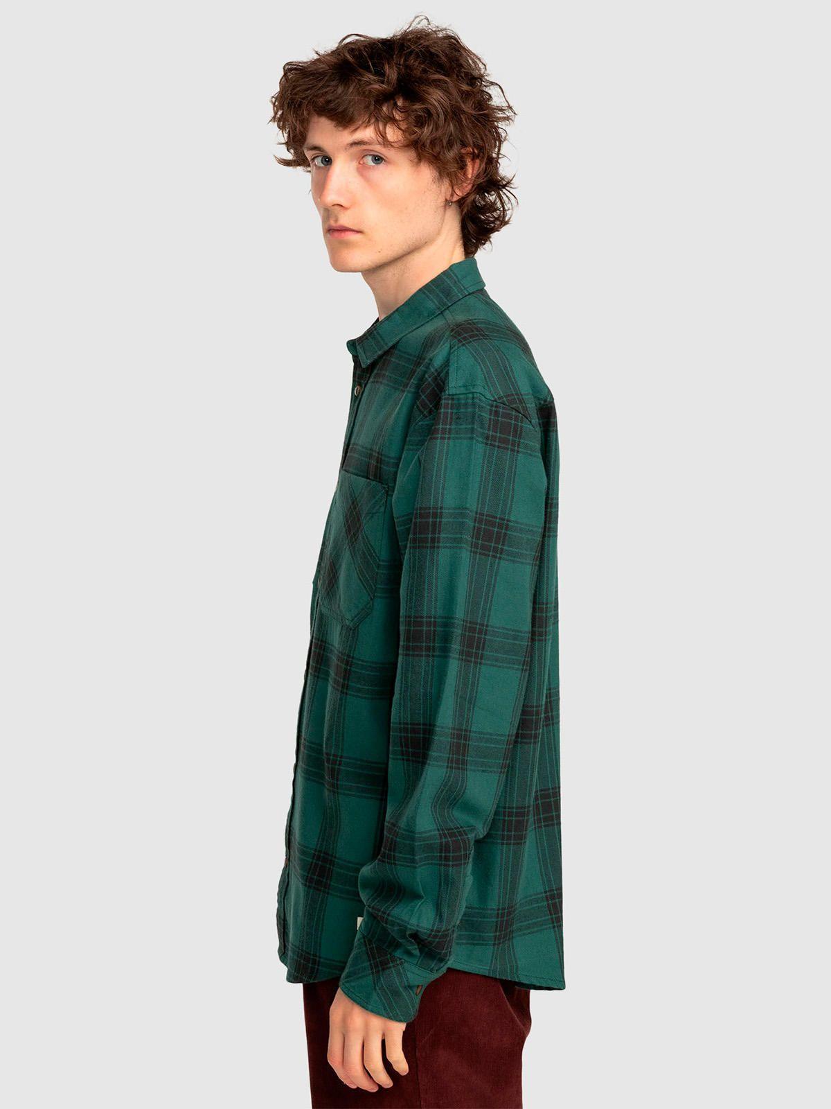 Camisa Manga Larga Hombre Compass Verde-1