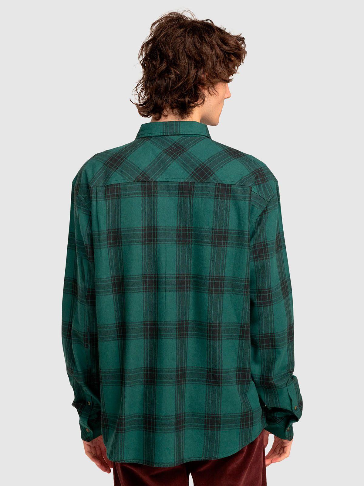Camisa Manga Larga Hombre Compass Verde-2
