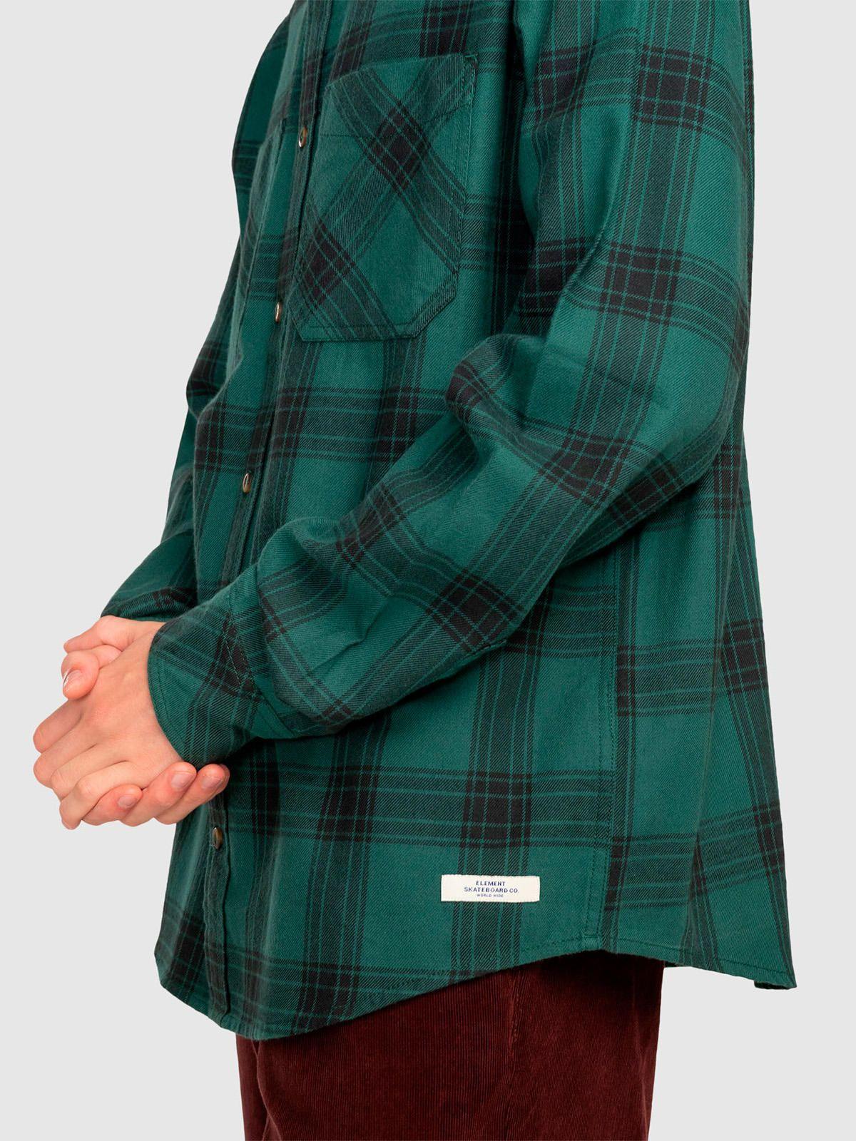 Camisa Manga Larga Hombre Compass Verde-3