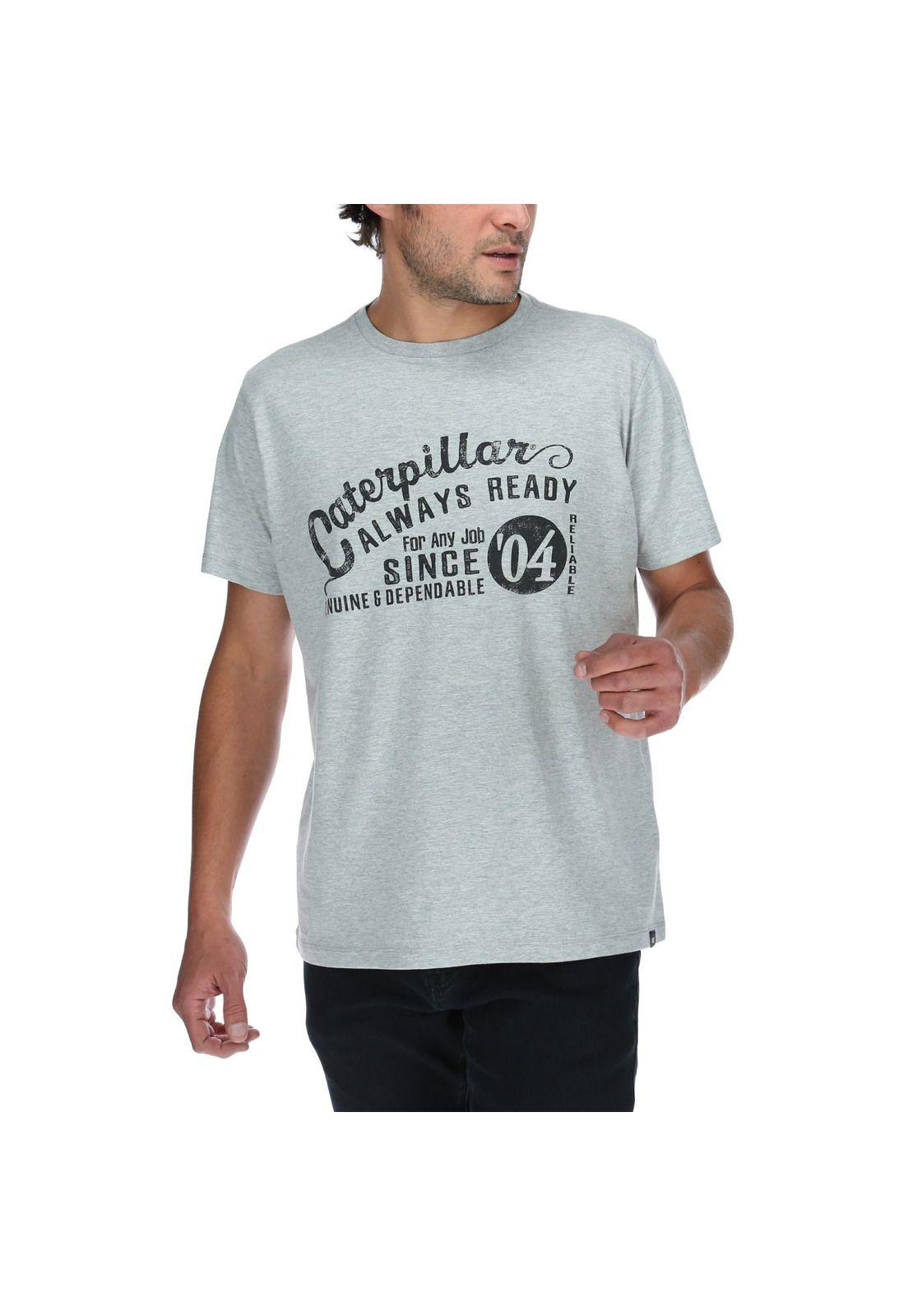 Polera Mc Hombre Reliable Tee Gris-0