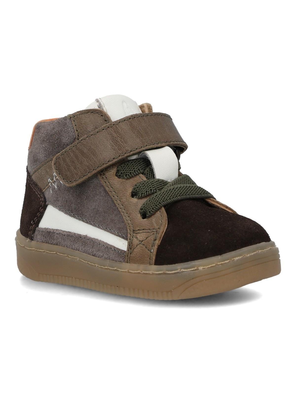 Zapatilla Niño Timo Café-1