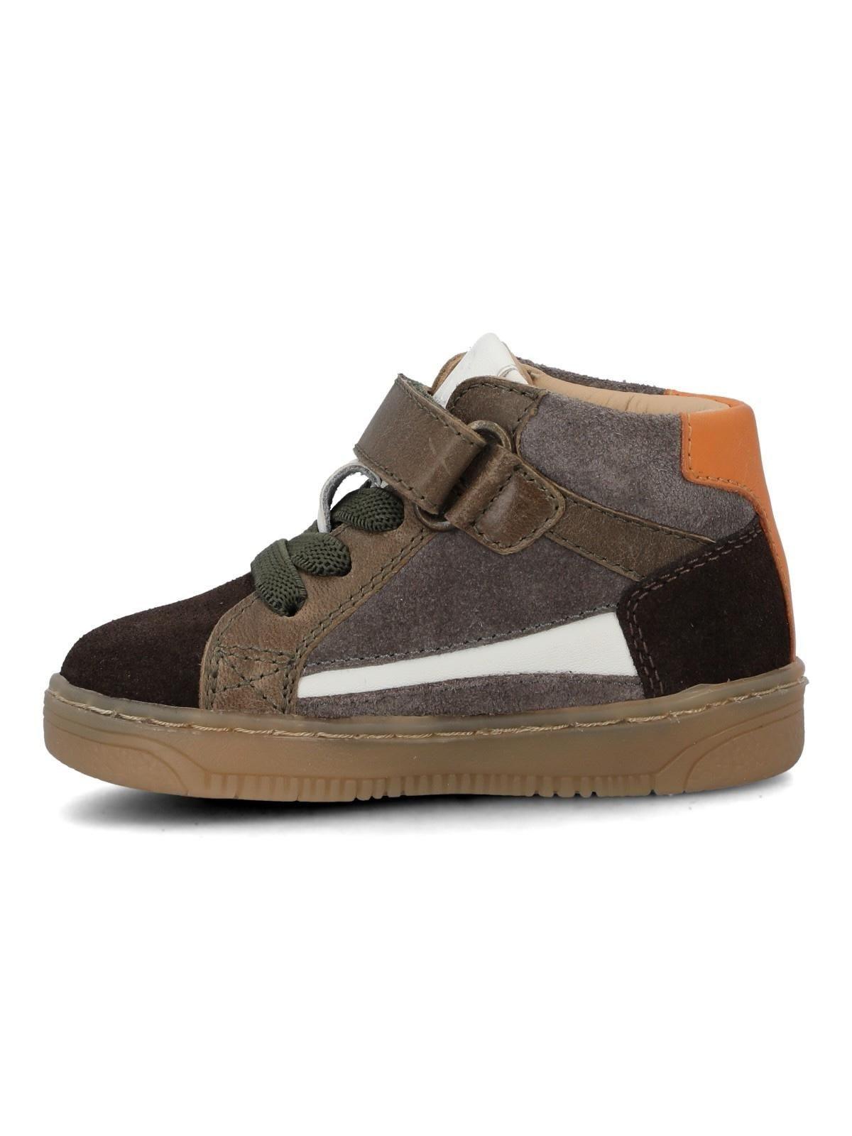 Zapatilla Niño Timo Café-4