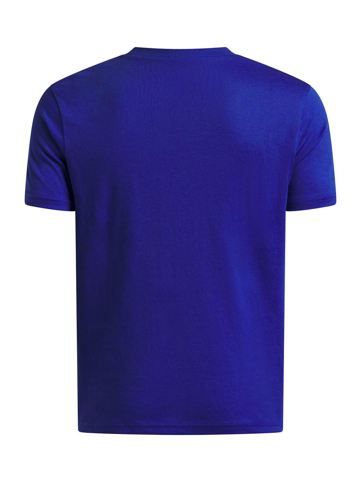 Polera M/C Niño Curry Yth Logo Mg Azul-1