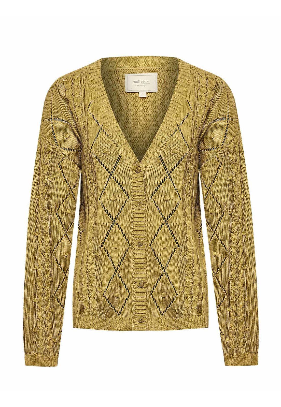 Sweater Algodón Orgánico Mujer Nit Verde -0