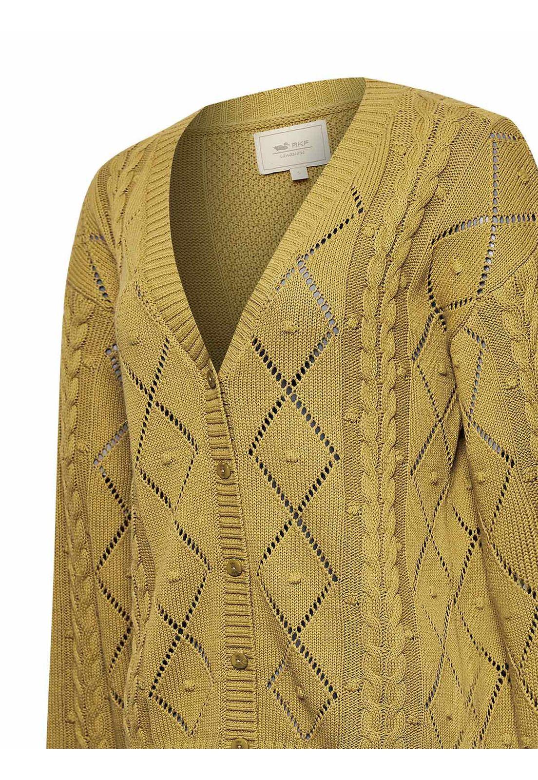 Sweater Algodón Orgánico Mujer Nit Verde -3