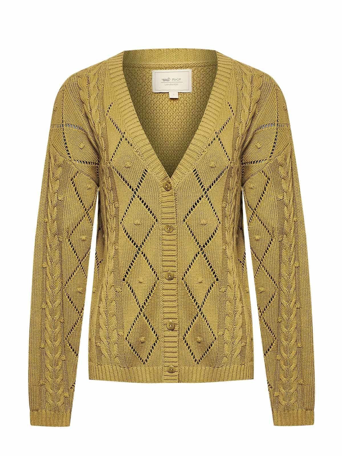 Sweater Algodón Orgánico Mujer Nit Verde -0