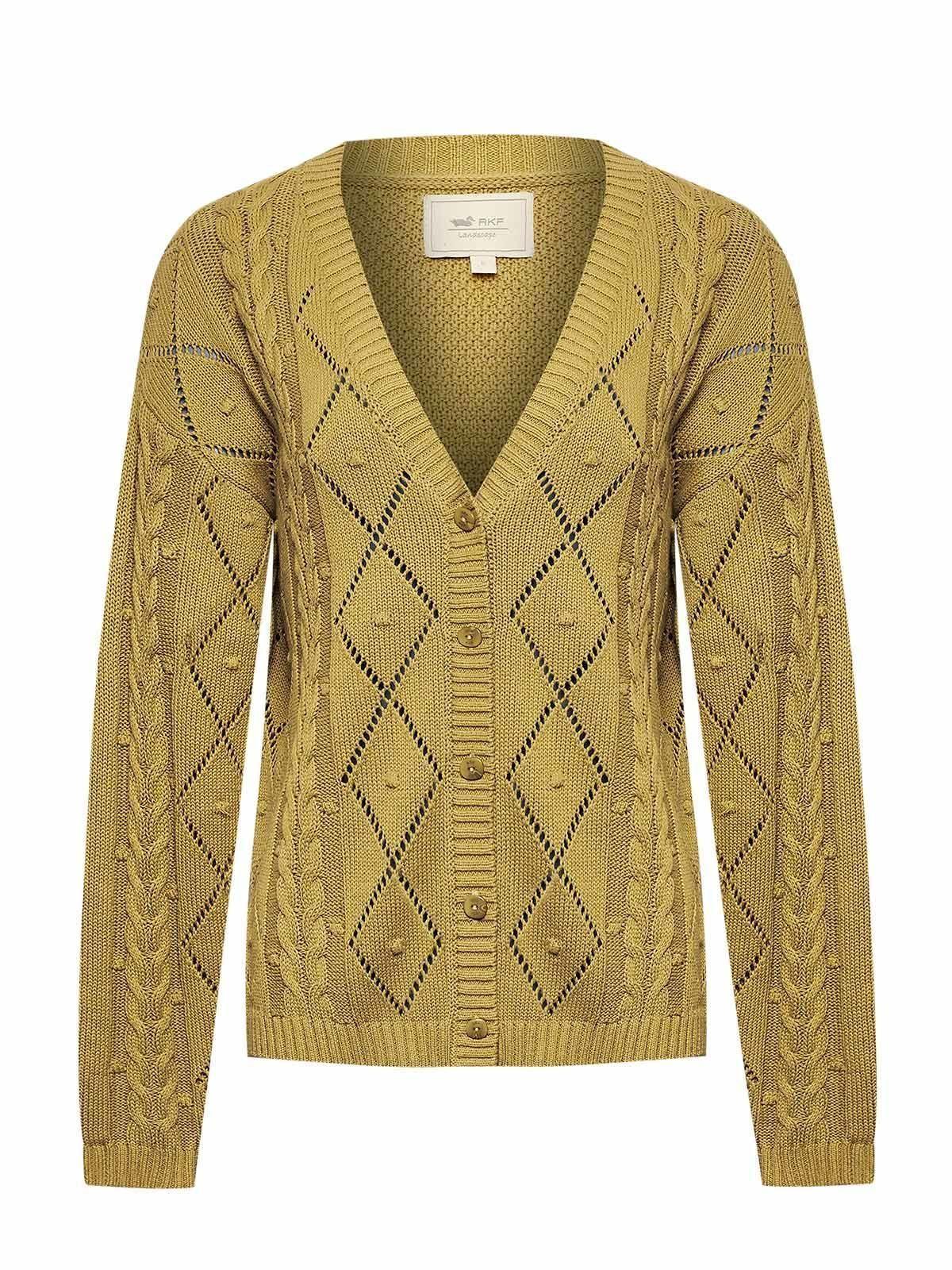 Sweater Algodón Orgánico Mujer Nit Verde -0