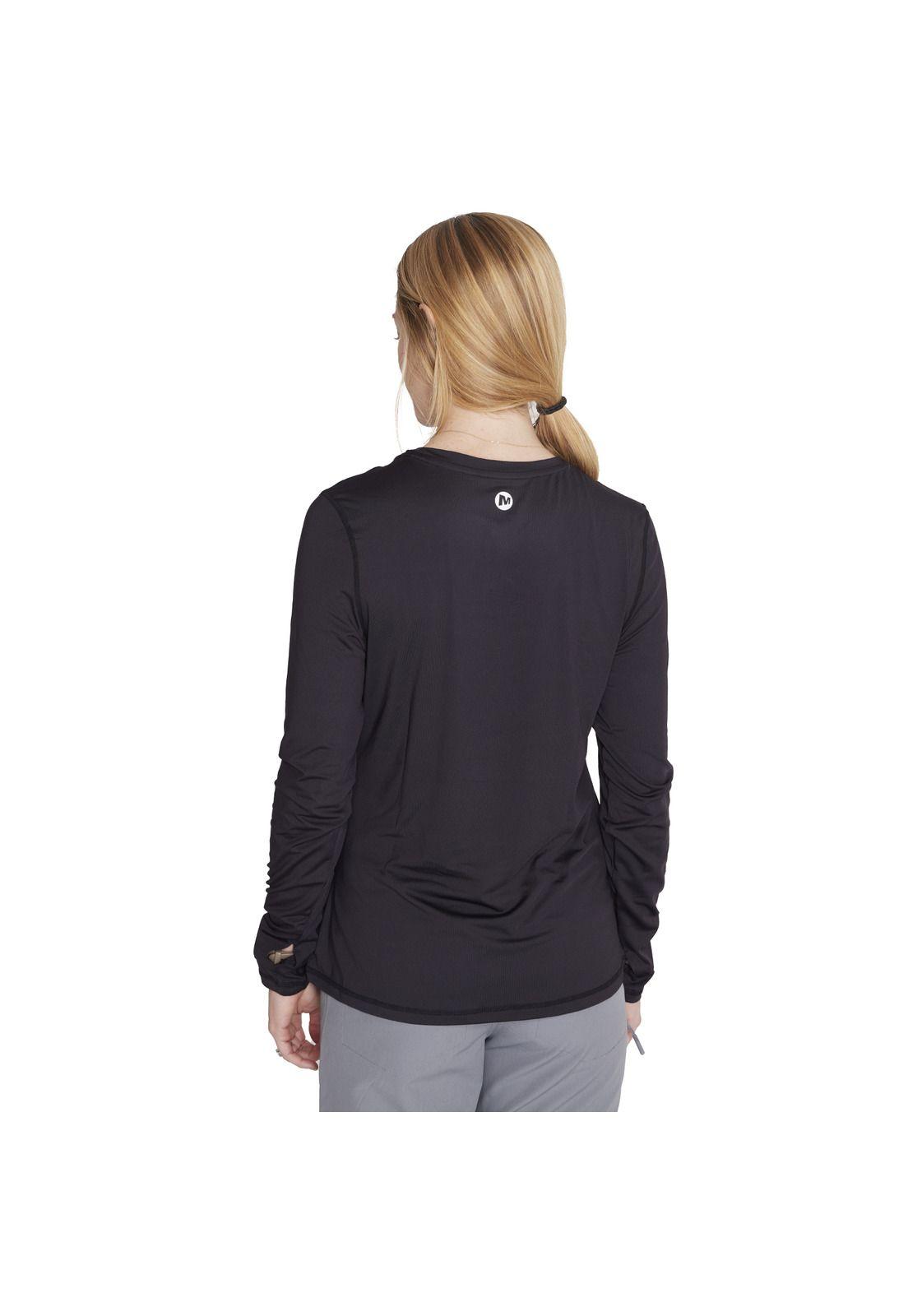 Primera Capa Long Sleeve First La Negro Mujer-1