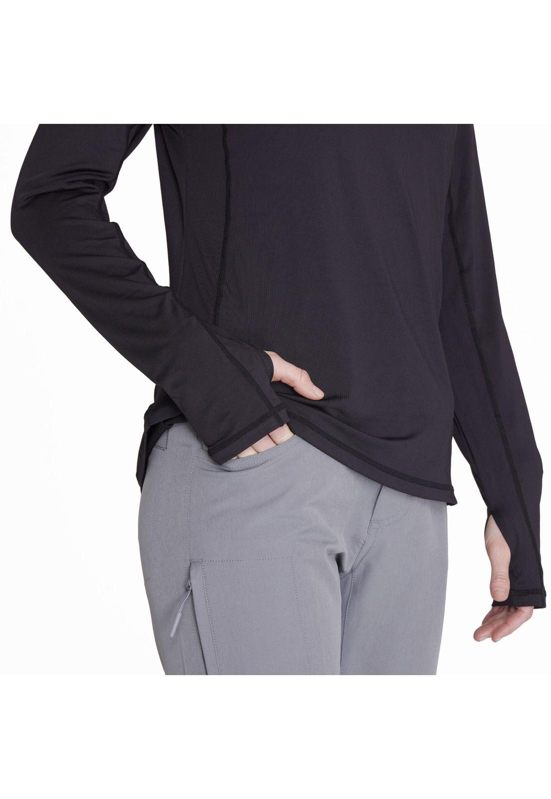 Primera Capa Long Sleeve First La Negro Mujer-3